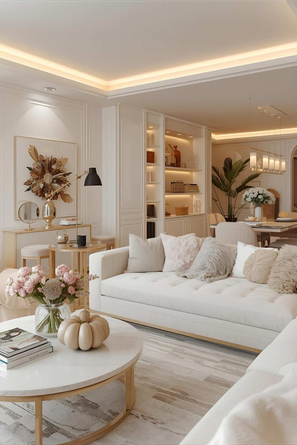 New-Year-inspired-home-decor-featuring-a-festive-centerpiece-and-warm-ambient-lighting.