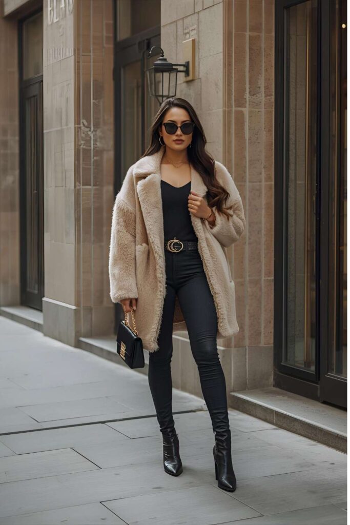 Trendy-woman-celebrating-New-Year-in-a-comfortable-stylish-outfit-with-bold- accessories-and-effortless-flair.