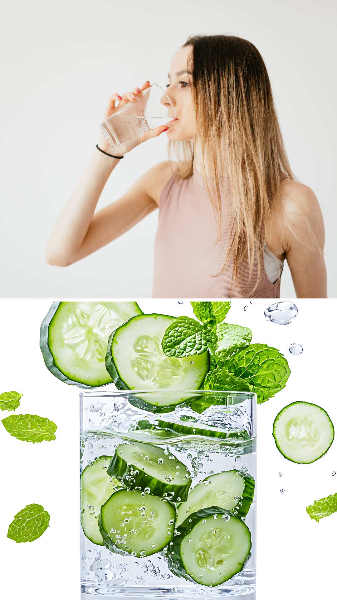 Embracing-mindful-self-care-hydrating-and-nourishing-her-body-through-water-and balanced-nutrition-for-a-fresh-radiant-skin.