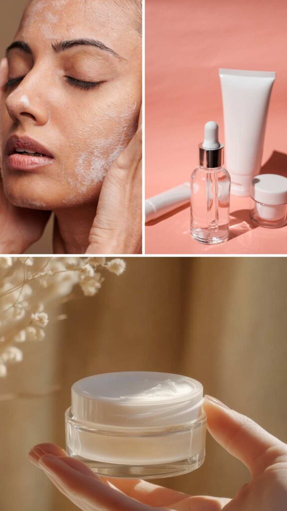 Daily-self-care-and-skincare-routine-nourishing-skin-health-and-mental-wellness-through-consistent-beauty-habits.