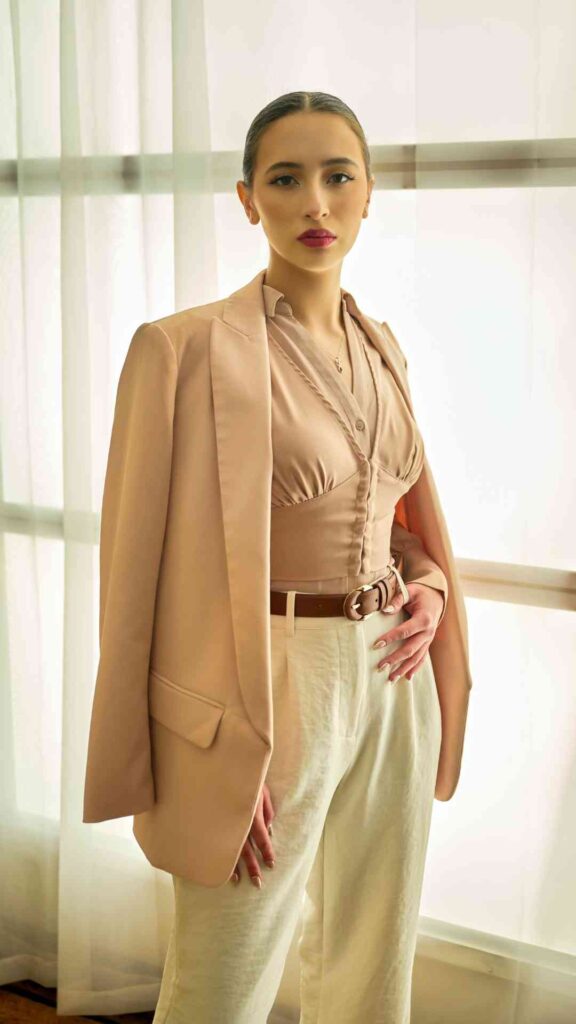 A-Classic-Blazer-in-Neutral-or-Heritage-Check-That-Anchors-Any-Outfit-With-Structure-and-Understated-Authority-Old-Money-Outfit-Ideas-to-Make-You-Look-Chic