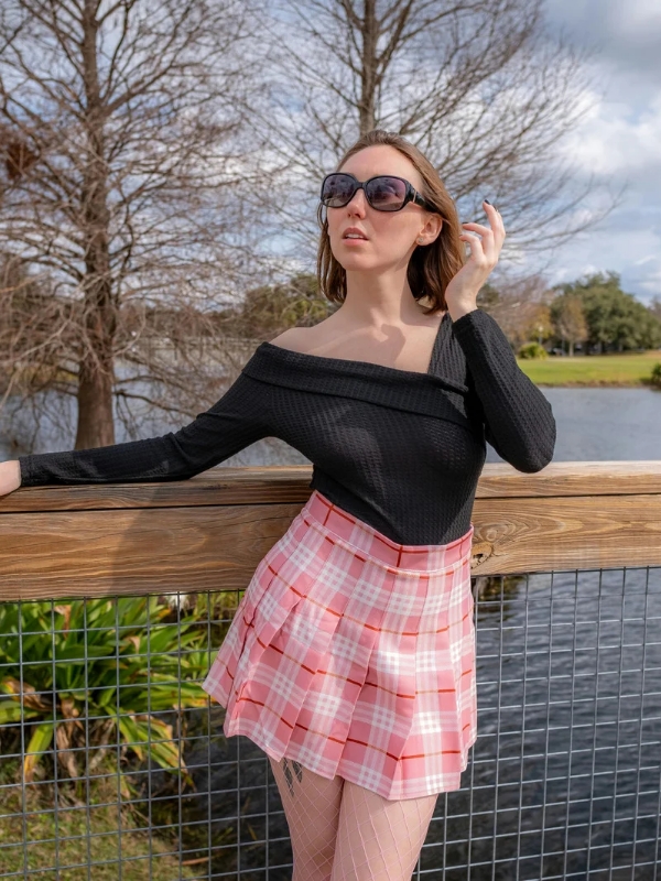 Layer-a-Fitted-Over-a-Flowy-Midi-Skirt-for-a Feminine Outfit That Balances Structure-and-Softness-Perfectly