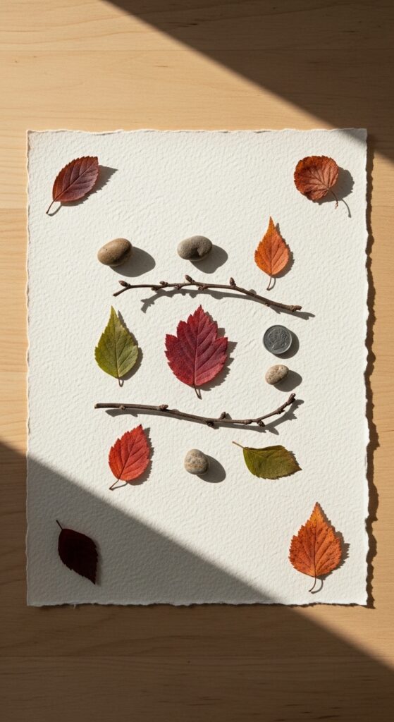 Nature-Leaf-Collage-summer-crafts-for-toddlers