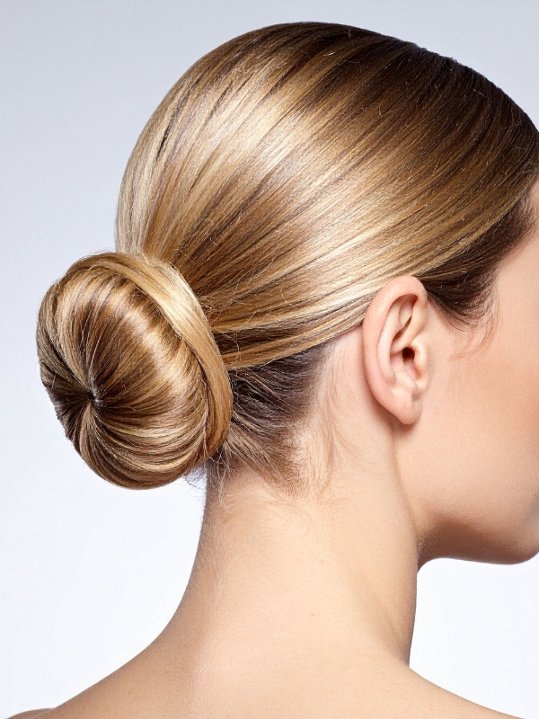 Try-a-Sleek-Low-Bun-to-Stay-Cool-and-Polished-on-the-Warmest-Spring-Days
