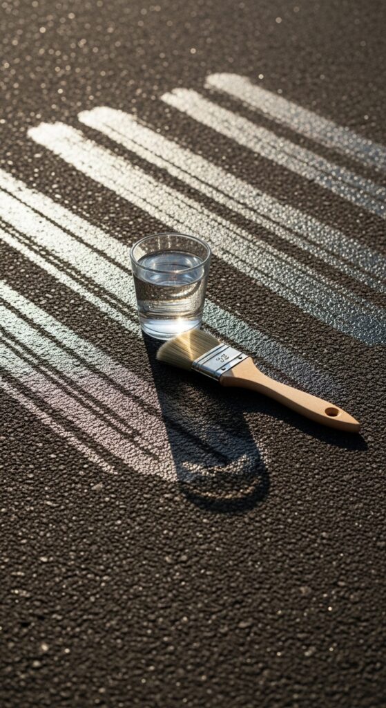 Water-Brush-Painting-on-Pavement