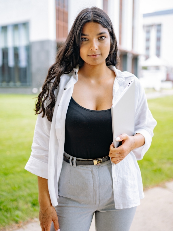 White-Shirt-Dress-Belted-at-the-Waist-and-Worn-With-Tan-Loafers-for-a-Clean-Spring-Work-Look-That-Always-Delivers