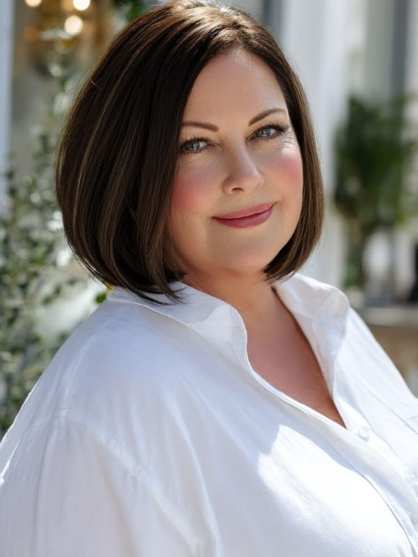 Beautiful-Chin-Length-Bob-Haircuts-For-Plus-Size-Women-Over-50