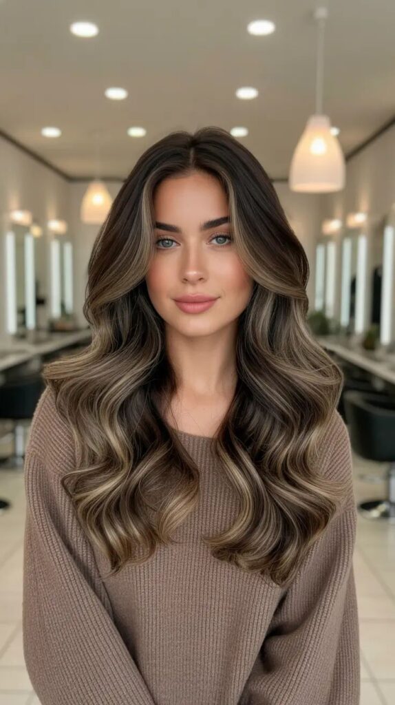Cool-Toned-Smoky-Brunette-for-Fair-Skin-sun-kissed-brunette-summer-hair-ideas.