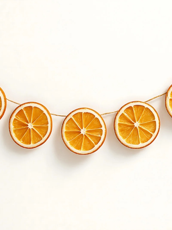 Crafting-a-Summer-Citrus-Garland-From-Dried-Orange-Slices-and-Greenery