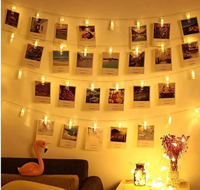 DIY-LED-Photo-Wall-Collage