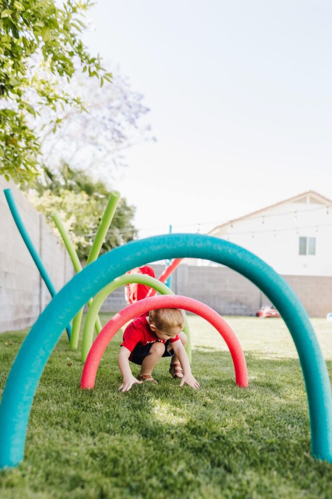 DIY-Obstacle-Course-Using-Household-Items.