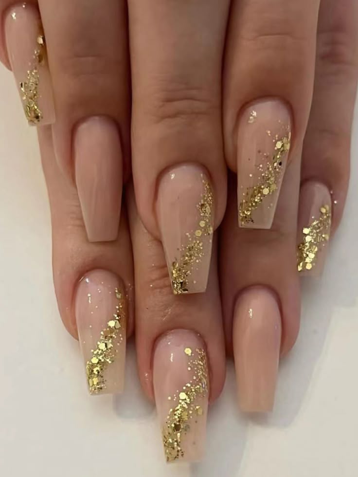 Gold-Foil-Accent-Coffin-Nails.