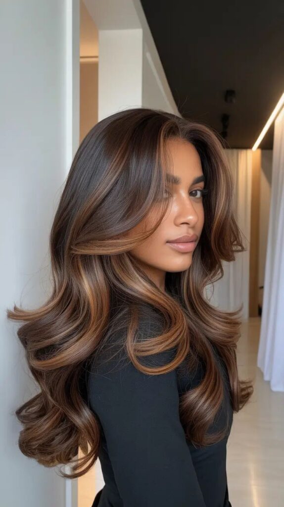 Golden-Brown-Ribbon-Highlights.