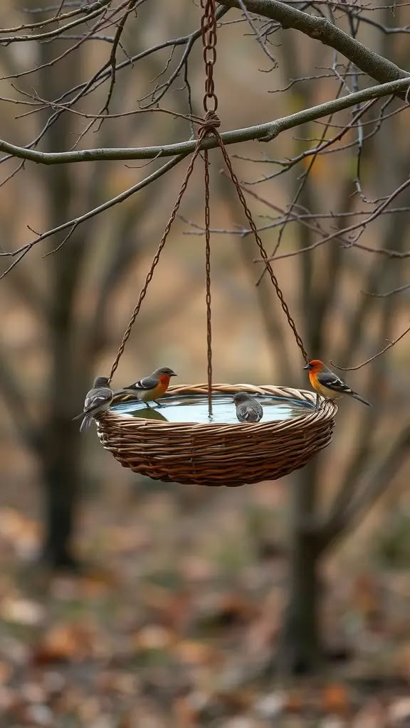 Hanging-Bird-Bath-Made-With-Dollar-Store-Baskets.