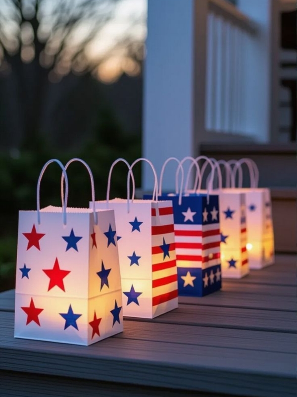 Make-Patriotic-Luminaries-From-Paper-Bags-and-Star-Punches-for-a-Walkway