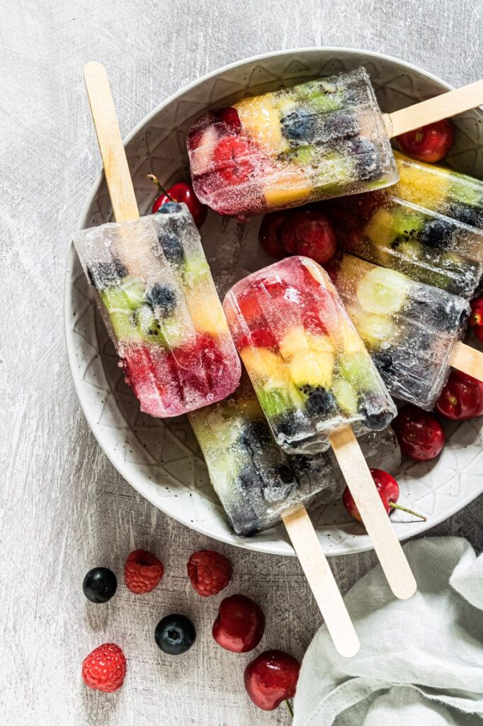 Making-Homemade-Popsicles-Or-Simple-Snacks-Together.