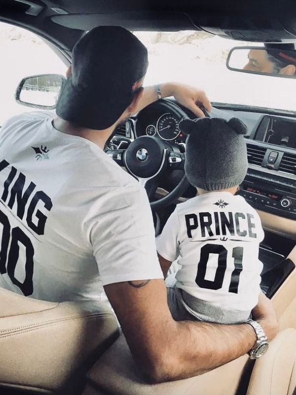 Matching-Dad-and-Baby-Outfit-Set-for-the-Most-Adorable-First-Father's-Day-Photo