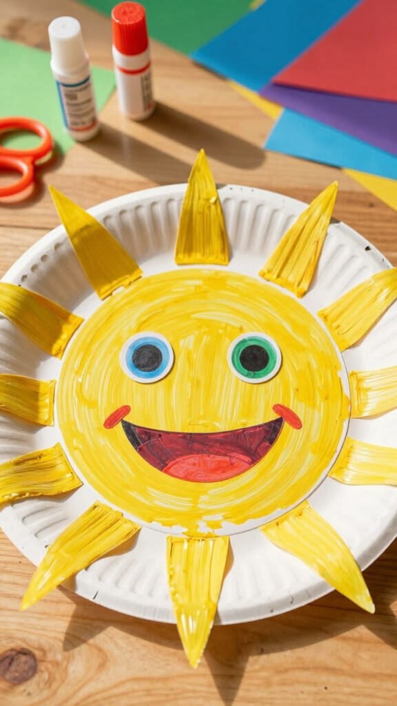 Paper-Plate-Sun-Crafts.