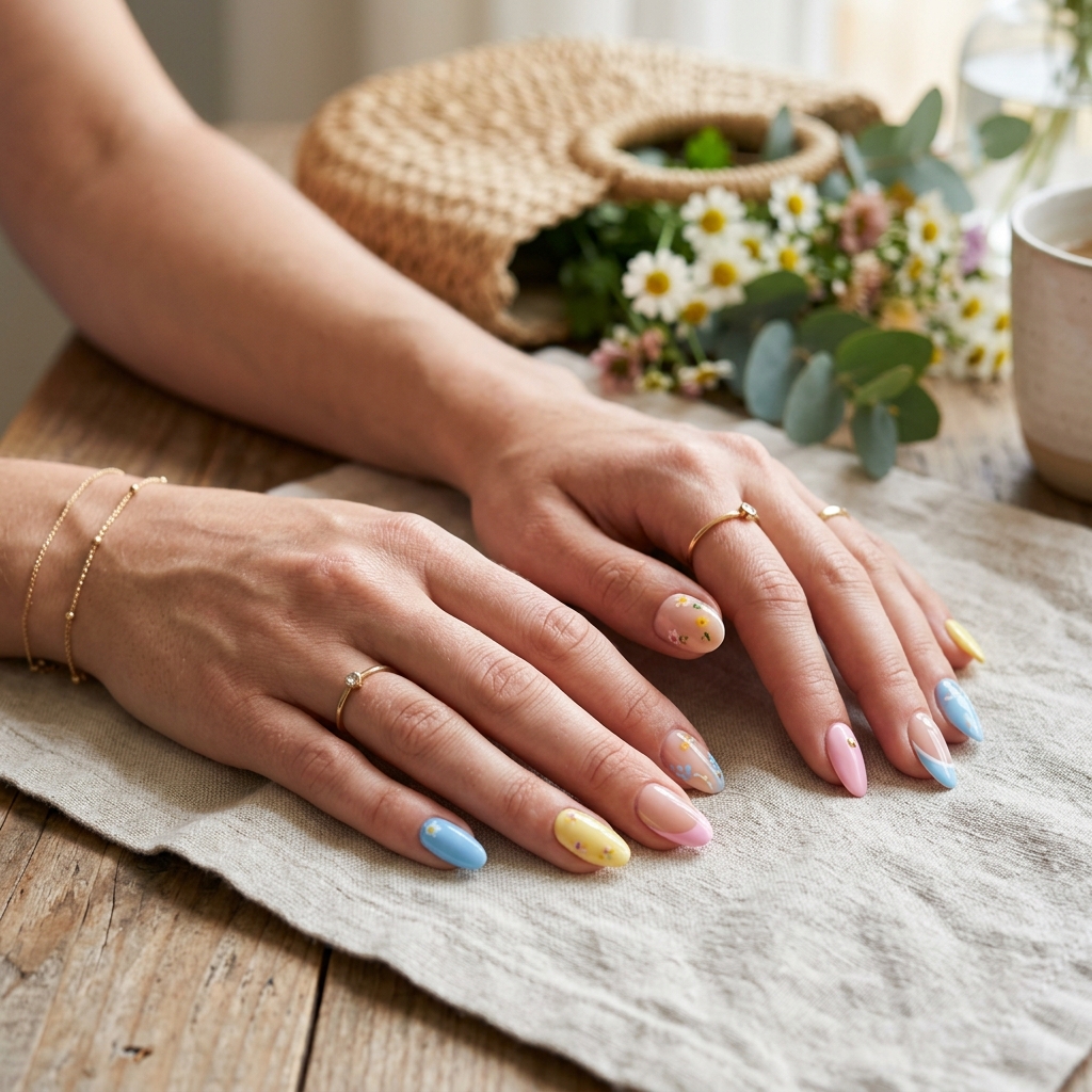 Pastel-Nails-summer-nail-ideas