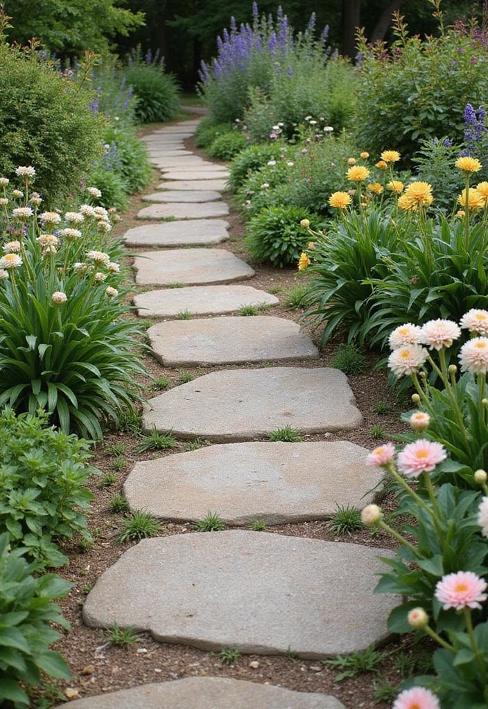 Patio-to-Garden-DIY-Walkways-Paths-Cheap
