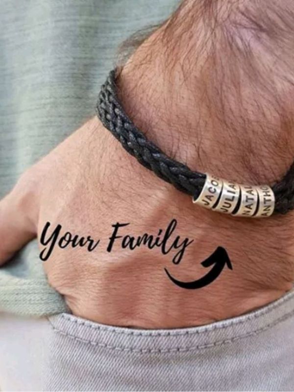 Personalised-Dad-Bracelet-He-Wears-as-a-Daily-Reminder-of-Who-He-Is