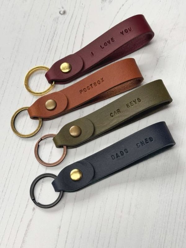 Personalised-Leather-Keychain-Craft-That-Dad-Will-Carry-Every-Single-Day