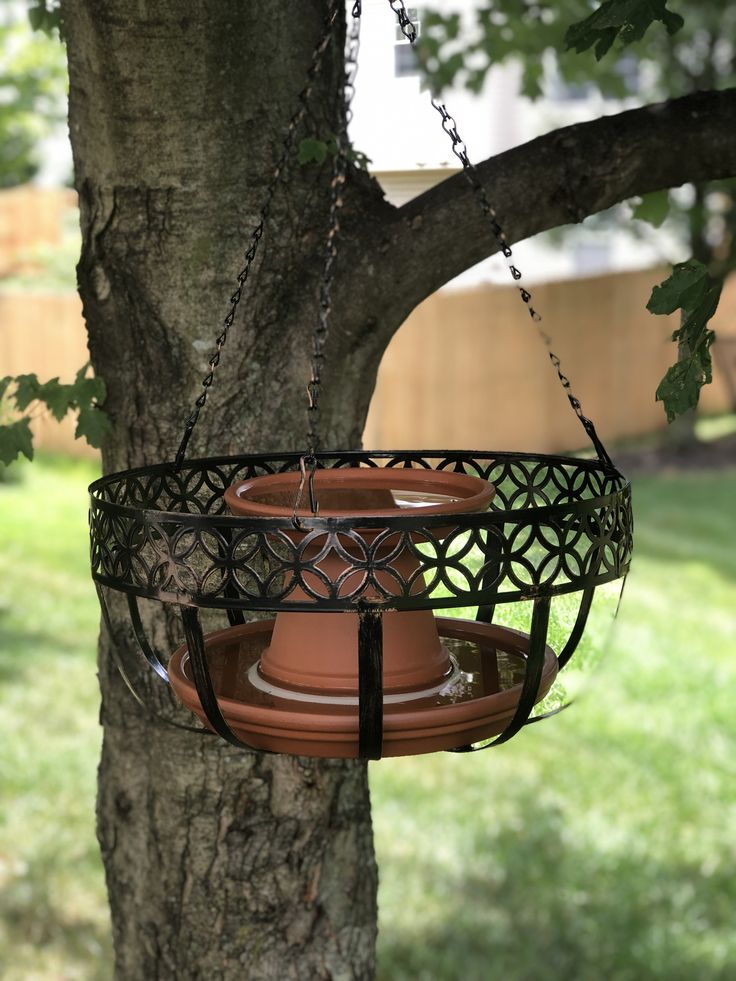 Rustic-Terra-Cotta-DIY-Bird-Bath-Dollar-Store-for-Farmhouse-Garden-Decor