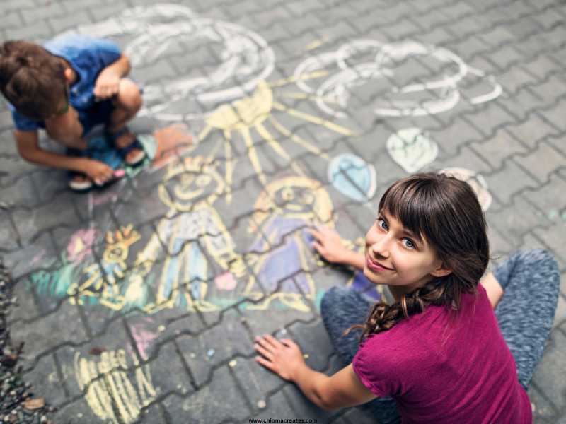 Sidewalk-Chalk-Paint-Art