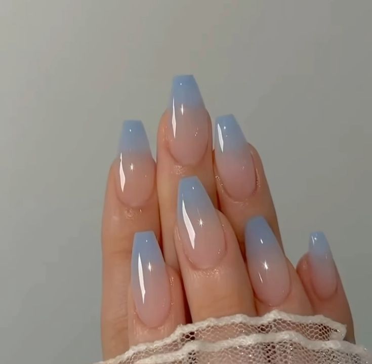 Soft-Pastel-Ombre-summer-coffin-nails-ideas