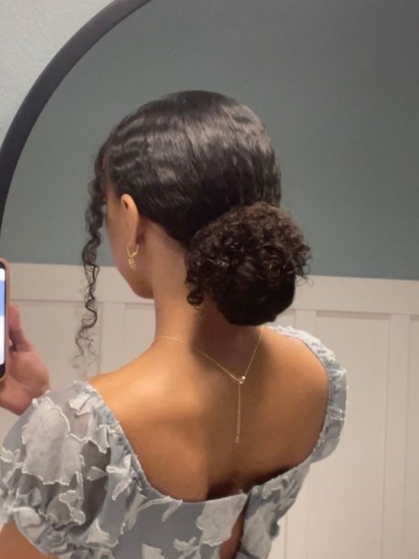 The-Curly-Bun