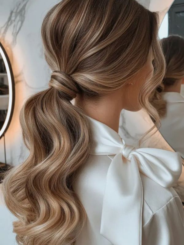 The-Low-Messy-Textured-Pony-Ponytails-For-Curly-Hair