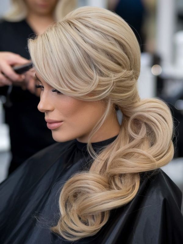 The-Rolled-Side-Ponytail-Pin-Up-Hairstyles-That-Look-Chic
