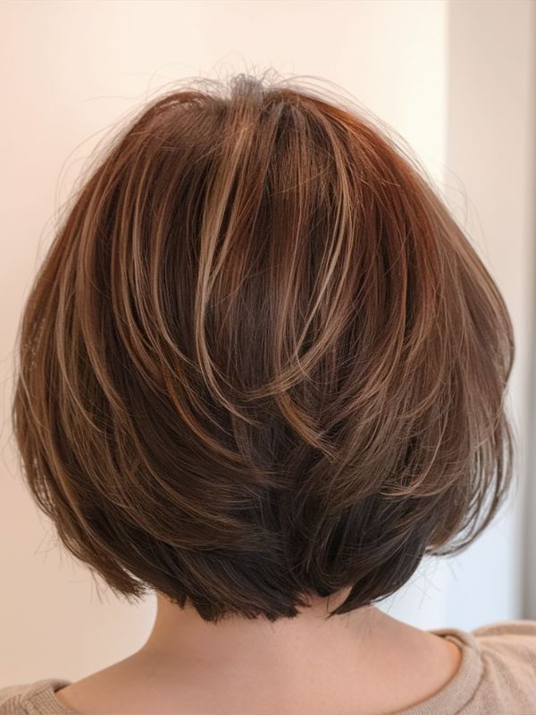 The-Rounded-Textured-Cut-Flattering-Short-Layered-Hairstyles-That-Are-Easy-To-Style