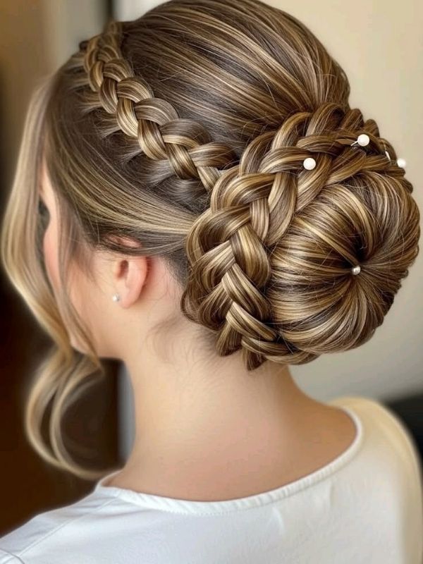 The-Royal-Bun-With-Braided-Detail