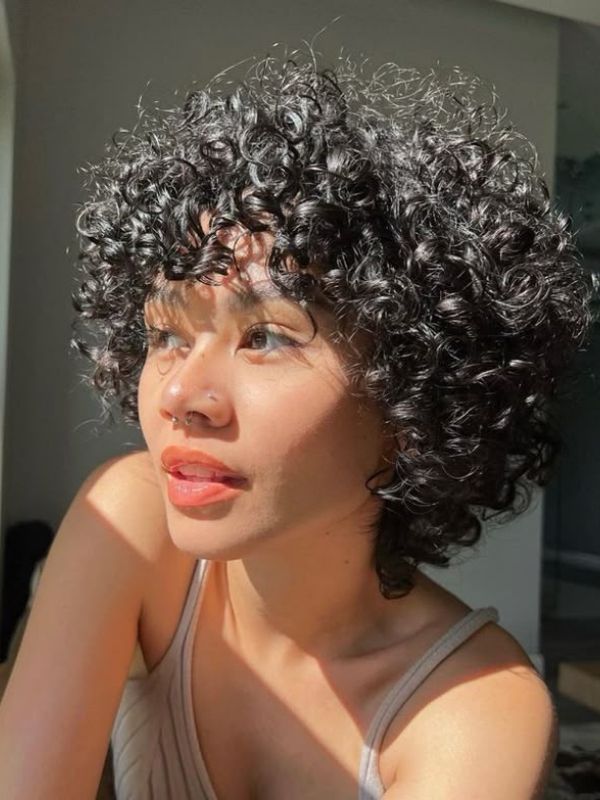 The Soft Curly Fringe Perm