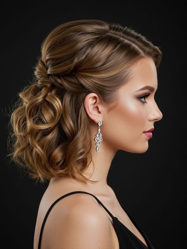 The-Wavy-Half-Up