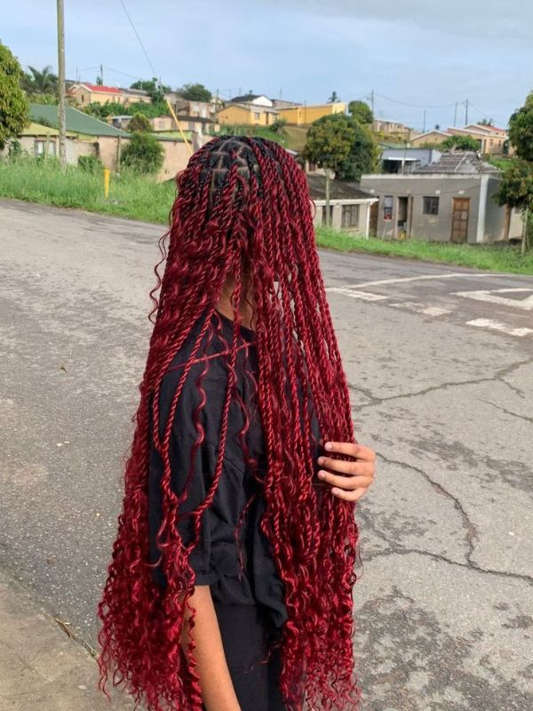 Colored-Crochet-Braids