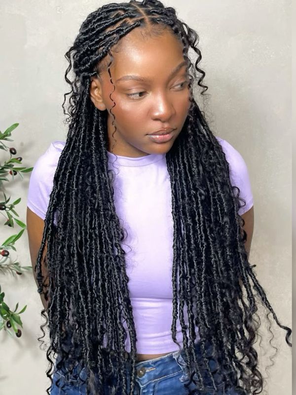 Faux-Locs-Crochet-Hairstyles-For-Black-Women