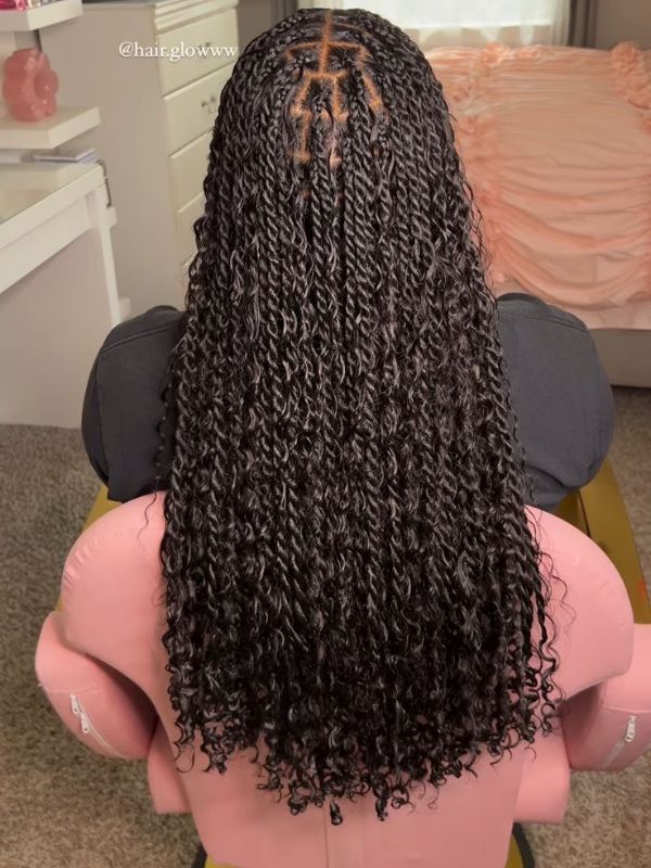 Senegalese-Twists-Crochet-Hairstyles-For-Black-Women