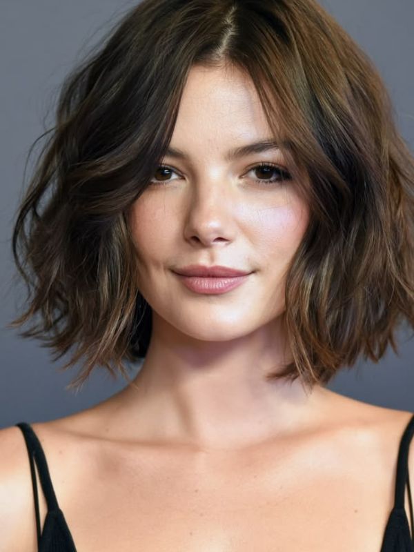 The-Choppy-Textured-Bob-Layered-Cuts-For-Air-Drying-Without-Frizz