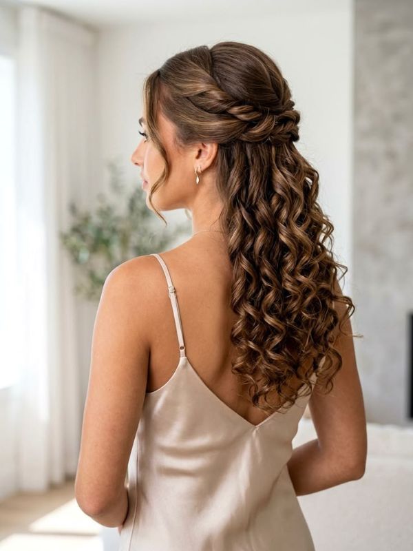 The-Half-Up-Twisted-Popular-Party-Hairstyles-That-Are-Easy-To-Style