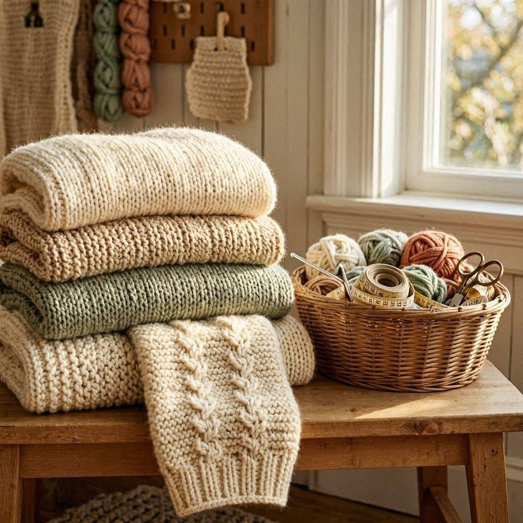 A_cozy_collection_of_handmade_crochet_sweaters