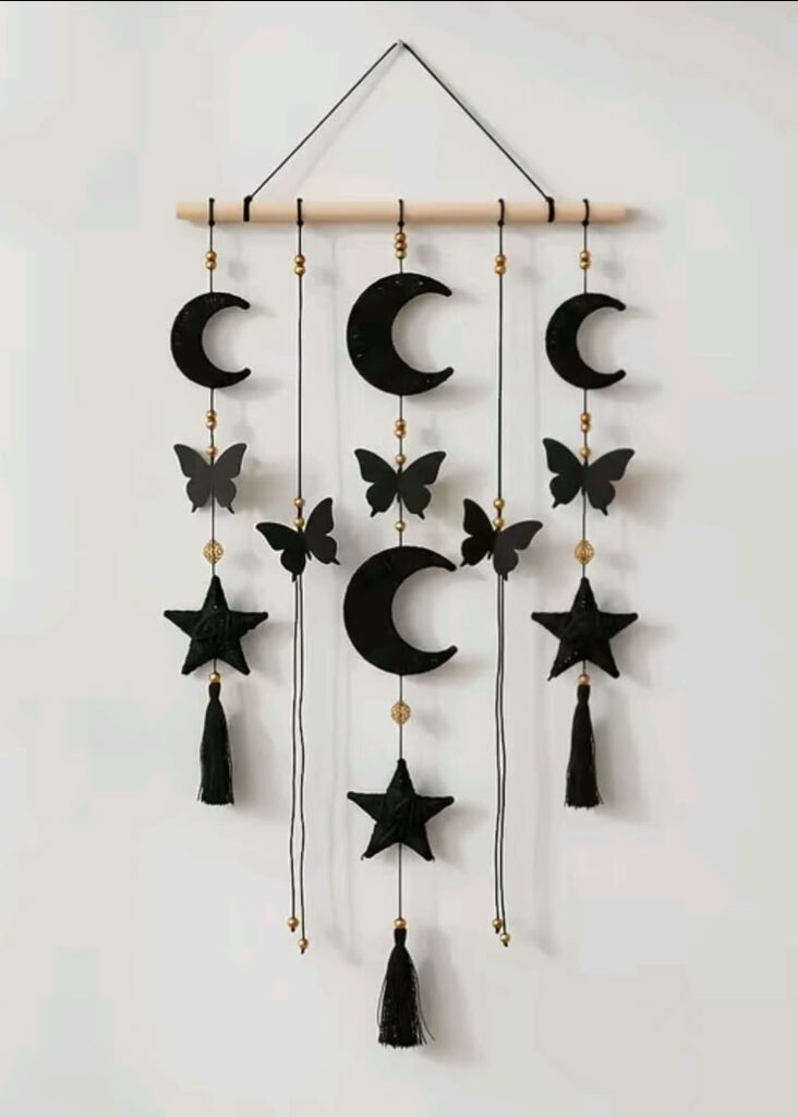 Celestial-Moon-and-Bat-Wall-Hanging