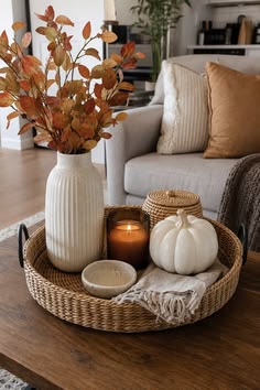 Decorative-Wooden-Tray-for-a-Coffee-Table.-Dollar-Tree-Fall-Crafts