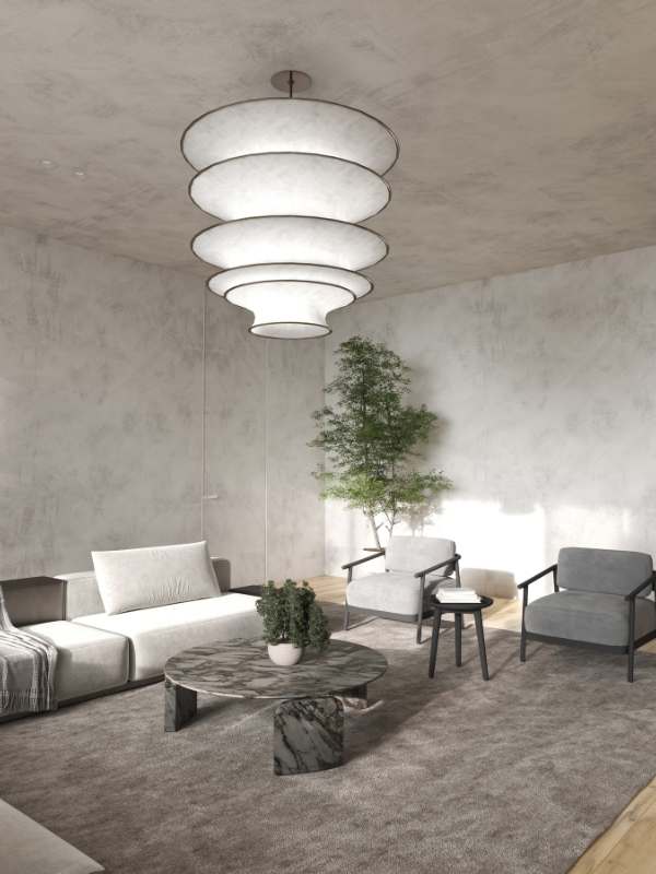 Modern-living-room-lighting-featuring-layered-ambient-lamps-warm-illumination-cozy-seating-and-stylish-decor-creating-a-welcoming-and-inviting-living-room-atmosphere. 