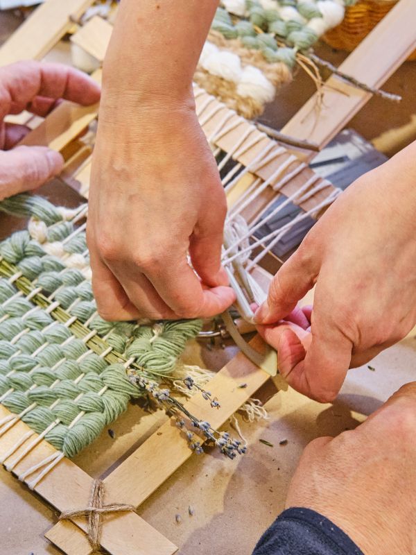 adult-making-yarn-craft