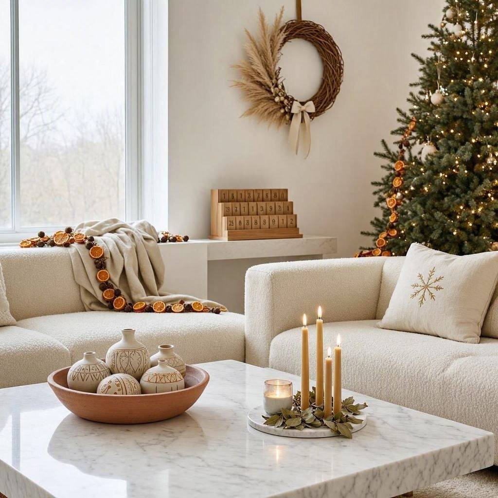 A_bright_luxurious_modern_living_room_decorated_for_Christmas