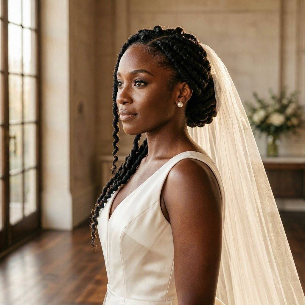 A_realistic_editorial_wedding_photograph_of_a_beautiful_Black-bride