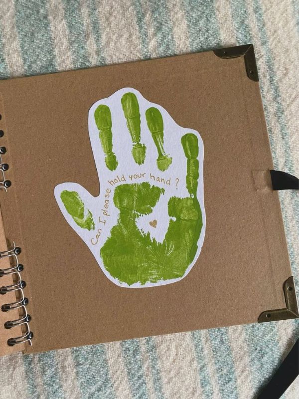 Make a Handprint Memory Book