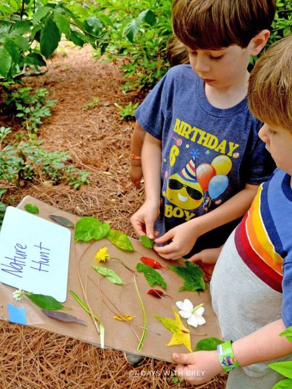children-exploring-preschool-outdoor-activities-during-a-nature-hunt